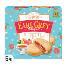 청우식품 그랑쉘 얼그레이자몽, 190g, 5개