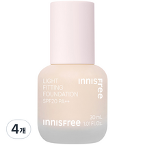 이니스프리 라이트 피팅 파운데이션 30ml, 4개, 17N 아이보리