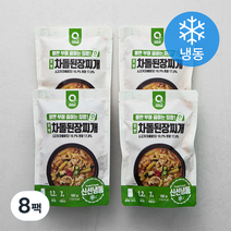 원큐 포켓 차돌된장찌개 (냉동), 182g, 8팩