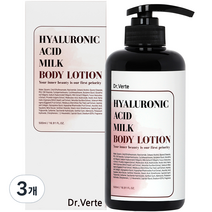 닥터벌트 히알루론산 밀크 바디로션, 500ml, 3개