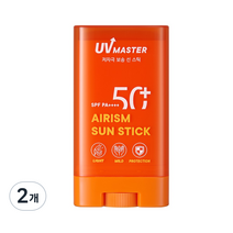 토니모리 유브이마스터 에어리즘 선스틱 SPF50+ PA++++, 2개, 20g