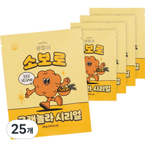 광합성 비건 소보로 그래놀라 시리얼, 30g, 25개