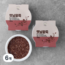 섬밀 옛날팥죽, 300g, 6개