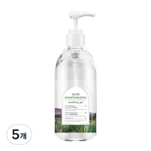디오프러스 알로에 모이스처라이징 수딩젤, 390ml, 5개