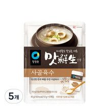청정원 맛선생 사골육수 농축, 60g, 5개