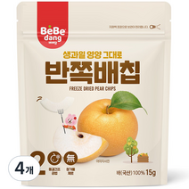 베베당 동결건조 배칩, 달콤한맛, 4개