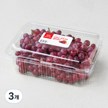 만나다 미국산 씨없는 적포도, 900g, 3개