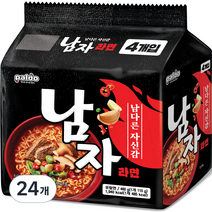팔도 남자라면 115g, 24개