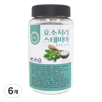 신선맘 효소처리 스테비아 100프로, 100g, 6개