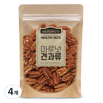 마루넛 견과류 피칸, 4개, 300g