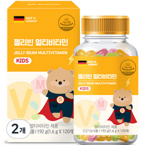 천호엔케어 키즈 젤리빈 멀티비타민 192g, 2개