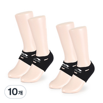 케삭 빈블래스트 발각질제거 풋패드 검정, 2개입, 10개