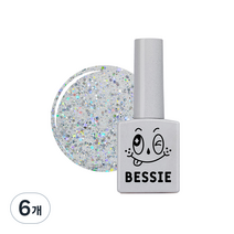 베씨 컬러 글리터 젤 11ml, GL05 미러볼 댄스, 6개