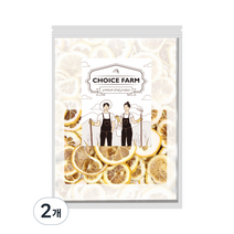 초이스팜 건레몬 슬라이스 실속형, 2개, 60g