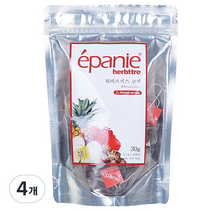 에빠니 차 티백 허브차, 1.5g, 20개입, 4개