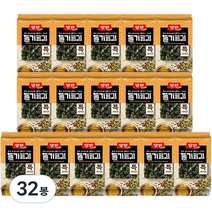 양반 들기름 김 특사이즈, 17g, 32봉