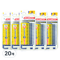 덴탈프로 치간칫솔 2호 ss, 15개입, 20개