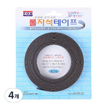 포비월드 롤자석테이프 RT-02, 4개