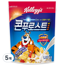 켈로그 콘푸로스트 시리얼, 1320g, 5개