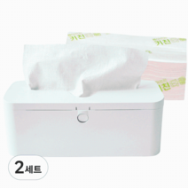 모닝듀 뽑아쓰는 키친타올 100매 + 화이트케이스, 2세트