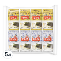 들기름을 발라 더 고소한 달인 김병만의 광천김 4g, 64g, 5개