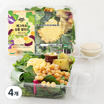 스윗밸런스 에그마요 심플 샐러드 (냉장), 165g, 4개