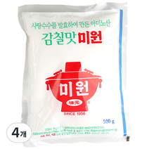 감칠맛나는미원, 500g, 4개