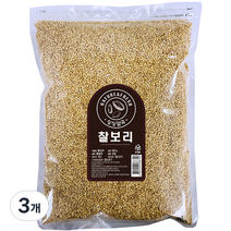 싱싱잡곡 찰보리쌀, 800g, 3개