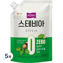 큐원 스테비아, 380g, 5개