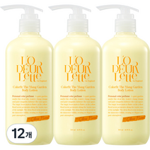로더렛 인 잉글랜드 컬러핏 더 일랑 가든 바디 로션 시트러스 플로러향, 500ml, 12개