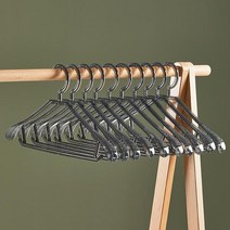 릴제이 옷걸이 GH19_RD_922, 투명그레이, 10개입