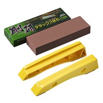 나니와 강연숫돌 1200방 + 신도 숫돌받침대 랜덤발송, 1세트