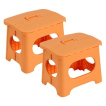 접이식 간이 보조 스툴 발받침대 S 2p, 마리골드