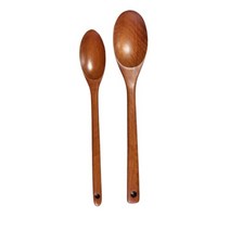 옻칠 조리스푼 S + L 세트, 우드, 1세트