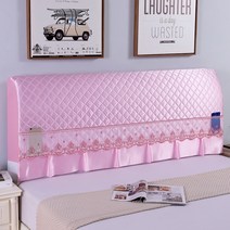 빈테리어 글로시 레이스 침대 헤드 커버, TYPE 01