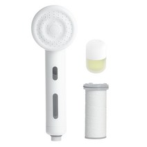 SHIFT 비타민 캡슐 샤워기 + 캡슐 + 정수 필터 세트 진저 앤 베르가못, 1세트