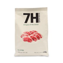 세븐아워 전연령 오리고기 피부모질 강아지 건식사료, 오리, 2.4kg, 1개