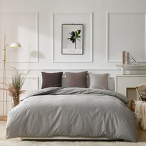 구스온 폴란드구스 호텔 겨울용 자가드 이불커버 세트 A K