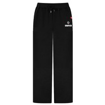 그라픽 남성용 로고그라픽 와이드바지 PTX_0006