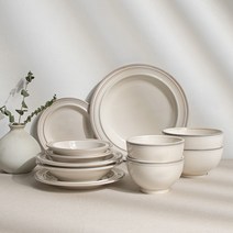 시라쿠스 메이플 2인 식기 11p 세트, 7종, 코지그레이, 1세트