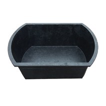 사각 고무 다라, 검정