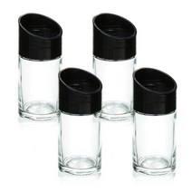 루미낙 루미바이 글라스 양념병 100ml, 4개, 양념병 4p