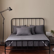 패브릭아트 순면 원단 패드, 차콜