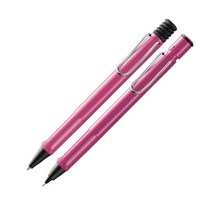 LAMY 사파리 샤프 + 볼펜 핑크 세트, 1세트
