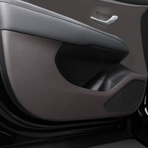 메이튼 프리미엄 튜닝 가죽 도어커버, 현대 투싼 NX4, 브라운, 현대