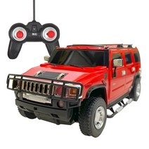두로카리스마 정식라이센스 1 : 24 험머 H2 4방향주행 조명 RC카 HUMMER H2, 랜덤발송