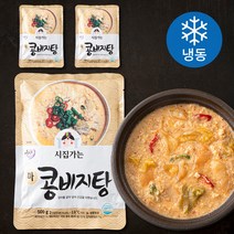 시집가는 콩비지탕 2인분 (냉동), 500g, 3팩