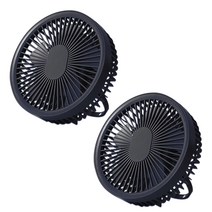 몽크로스 충전식 휴대용 LED 랜턴 타프팬, 네이비, 2개