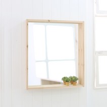 디아로마 원목 노스 욕실거울 55 A007, 혼합색상