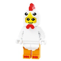 alife 나노블록 대형 휴먼치킨, 혼합색상